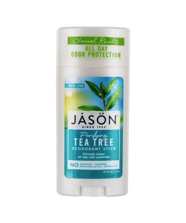Jason Natural Products Tea Tree Deodorant Stick 2.5 Ounce - 6 per case.