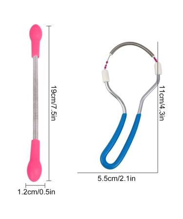 Face Epilator - 2 Piece Manual Hair Removal Tool for Effortless Facial Hair Removal - Buy Online on GoSupps.com