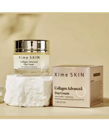 Collagen Advanced Day cream Anti-wrinkle-Hidrating with Sunscreen Spectrum SPF 20