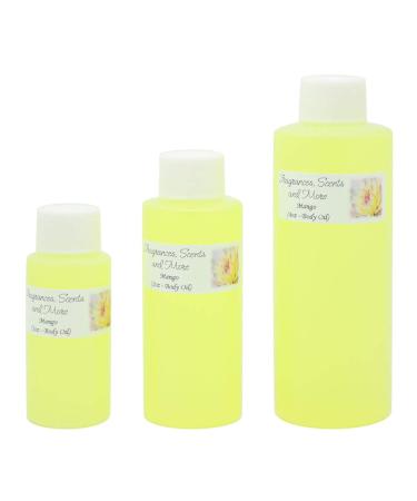Mango Fragrance Oil - 2 Fl Oz Plastic Bottle (60ml) 2 Fl Oz (Pack of 1)