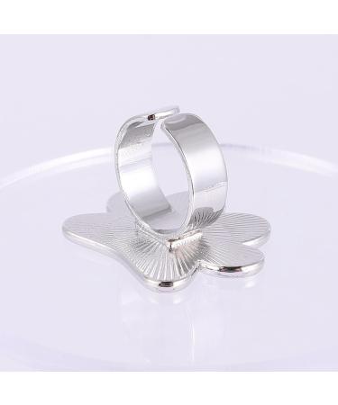 Beavorty 2 pi ces Palette Manucure Argent pour M lange Couleurs Ongles Plateau Doux et L ger Support Cr ation Nail Art et Pr sentation D corative pour Femme et Salon - Buy Online on GoSupps.com