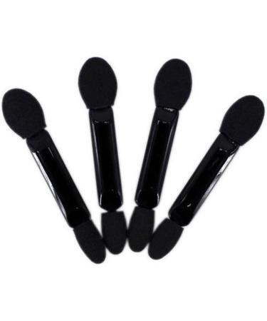 FOMIYES 200 pcs Makeup Double-ended Sponge Eye Eyeshadow Shadow Tipped Black Brush Mx2pcs Blackx2pcs - Buy Online on GoSupps.com