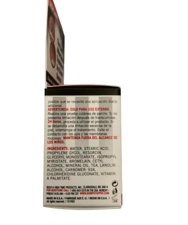 High Time Bump Stopper - Sensitive Skin Razor Bump Treatment (10 Pack) | Soothing Solution for Ingrown Hairs & Razor Bumps - 0.5 oz - Buy Online on GoSupps.com