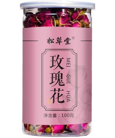 100g de th de rose en conserve bio th de fleurs base de plantes Ping Yin Mei Gui Cha th  - Buy Online on GoSupps.com