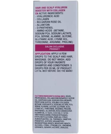 Booster hyaluronique pour cheveux et cuir chevelu avec collag ne "Spa Master Professional - Roses Anti-age Line" 45 ml - Buy Online on GoSupps.com