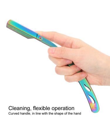 Buy Foldable Barber Straight Razor Holder - Colorful Manual Shaver Rack for Replacement Blades | Extend Lifespan | International Shipping - Buy Online on GoSupps.com