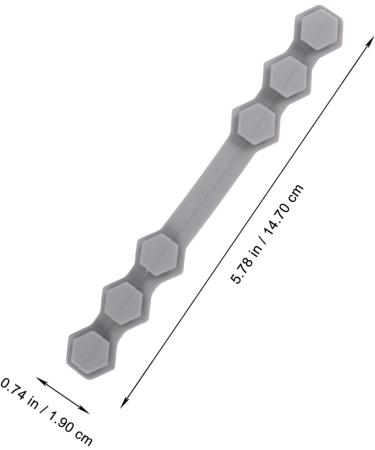 Minkissy 10pc Masking Hook - Mouth Protection Earring Cable & Mask Extension Buckle - Adjustable Lanyard & Cord Tab for Facial Masks (14.7x1.9cm) - Buy Online on GoSupps.com