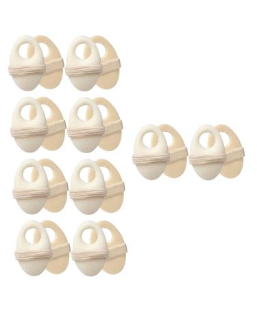 minkissy 10 Pairs Toe Corn Stickers Outdoor Toe Pads Corn Toe Protectors Comfortable Toe Pads Portable Corn Pads Corn Cushions for Feet Toe Cushion Supplies Elastic High Heel Men and Women