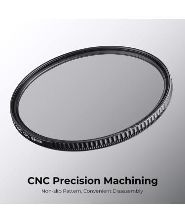 K&F Concept 82mm Circular Polarizer Filter HD 28-Layer Super Slim Multi-Coated CPL Lens Filter - Nano-X Series - Buy Online on GoSupps.com