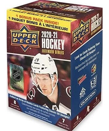 2020/21 Upper Deck Extended Series NHL Hockey Blaster Box - 7 Packs | Young Guns Rookie Cards - Buy Online on GoSupps.com