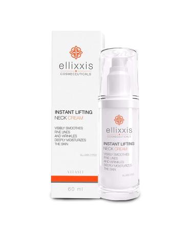 VITASEI Ellixxis Instant Lifting Neck Cream W/Matrixyl  Vegan Neck Firming Tightening Lifting Sagging Skin  Visibly Smoothing the Appearance of Wrinkles & Fine Lines Moisturizing Cream- 2.03 Fl Oz