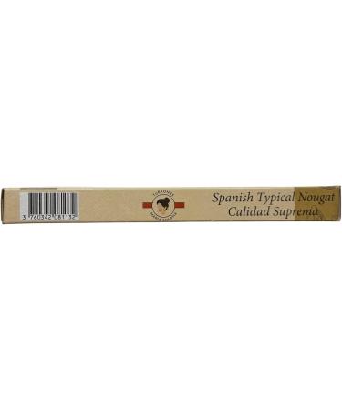 Turr n Mou de Jijona 200 g Maria Simona | Nougat Espagnol Tendre Artisanal | 70% d Amandes Grill es | Sans Gluten Sans Additifs | Douceur Traditionnelle de No l - Buy Online on GoSupps.com