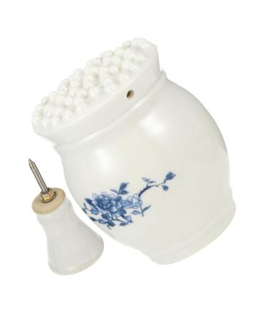 Partykindom 2st porcelain Moxibusion Device body massage device MOXABRENERTOP AUS OF Ceramic Tool Physiotherapy Instrument Moxa burner portable suction cup Moxibuspot container scraper
