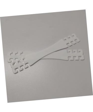 Minkissy 10-Pack Ear Rope Buckles - Decompression Hooks for Ear Masks & Lanyard Accessories - White Earring Clips - Buy Online on GoSupps.com