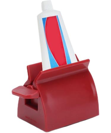 Toothpaste Squeezer Compact Multifunctional Professional Toothpaste Squeezer for Home Bathroom (Red) - Buy Online on GoSupps.com