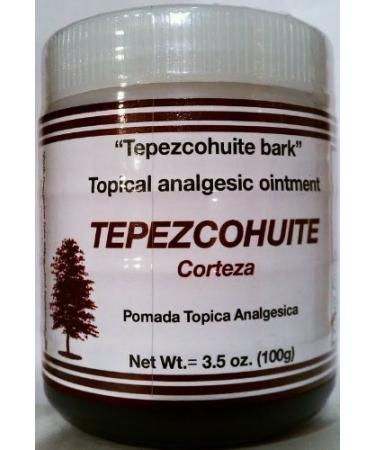Tepezcohuite Bark Tepezcohuite Corteza Topical Analgesic Ointment 3.5 oz.