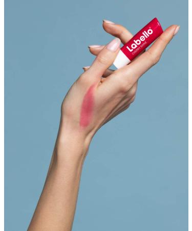 Labello Cherry Shine Lip Care Stick - 4.8g | Red Shimmer & Cherry Aroma | Mineral Oil-Free International Shipping - Buy Online on GoSupps.com