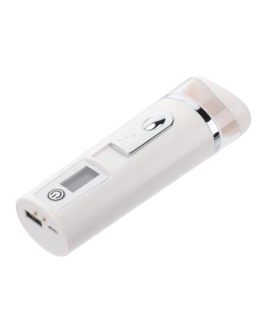 DOITOOL Hydrating Instrument Portable Facial Mister Steamer Mister Handheld Steamer Mister for Face Portable Humidifer Room Humidifier Fog Humidifier Steamer for Face White Mini Makeup PC
