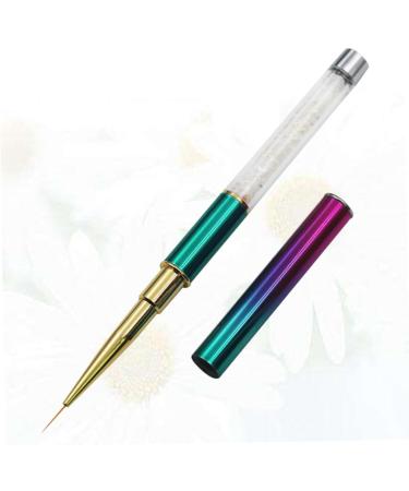 Healeved Nail Painting Pen Nail Art Liner Nail Art Tips Builder Brush Extension Gel Brush Nail Dotting Pen Manicure Accessories Manicure Nail Art Brush Nail Art Pen Draw Flowers Line Pen Size 2 As Shown - Buy Online on GoSupps.com