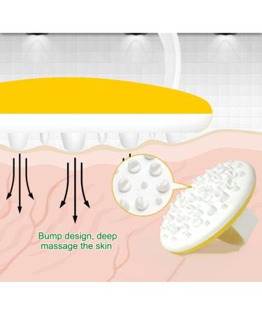 2-Piece Soft Anti-Cellulite Massage Brush Set | Body Slimming & Exfoliating Spa Massager for Cellulite Reduction - Buy Online on GoSupps.com