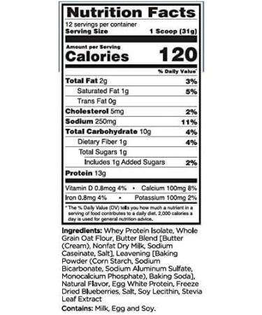 R1 Whey Cakes wild blueberry 372 gram - Buy Online on GoSupps.com