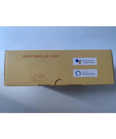 Ghustar Lichtwecker Wake Up Light - Daylight Alarm Clock with Sunrise & Sunset 7 Colors 2 Alarms 7 Natural Sounds FM Radio 20 Brightness Levels Ideal LED Night Light for Adults - Buy Online on GoSupps.com