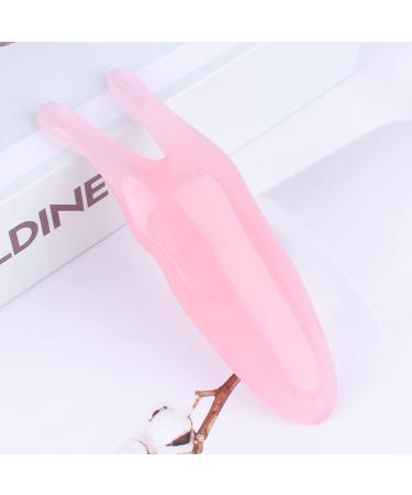 Verdant Touch Eye Beauty Stick Resin Nose Massager Eye Beauty Stick Facial Massage Tool Pink