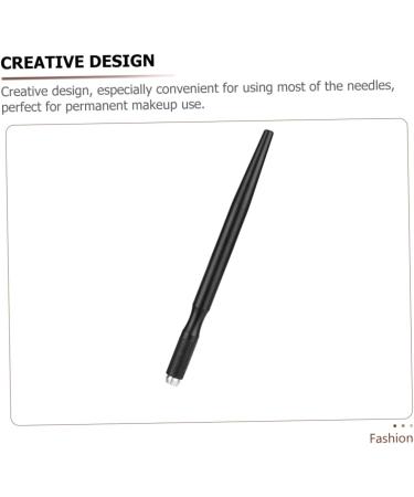 NOLITOY Pen Convenient Portable Comfortable Tattoos Handheld Girls Manual Grip Eyebrow Alloy Makeup medium Black - Buy Online on GoSupps.com