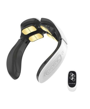Fomiyes 1 set of neck massage device neck pain agent Neck and shoulder tensioner cervical spine massager even back massage device.