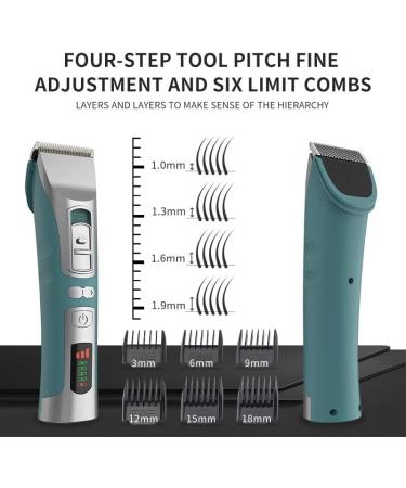 Hair Clippers for Men - Wireless Electric Hair Clipper USB Charging Hair Trimmer | D2 Best for International Shipping - Buy Online on GoSupps.com