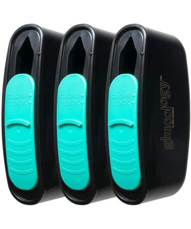 Glucology Plus Diabetes Travel Essentials - Diabetes Plus Case and 3 Pack of Pocket needle bins (Cactus Plus Case) - Buy Online on GoSupps.com