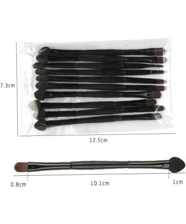 Shop Tossper 10-Piece Double-Ended Eyeshadow Makeup Brush Set - Perfect Beauty Tool for Women | International Shipping Available - Buy Online on GoSupps.com