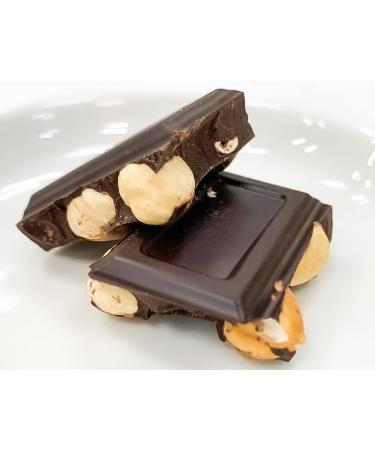  Mitoku Dark Chocolate 73% with ECO Hazelnuts Chocolates Sole 150g - Buy Online on GoSupps.com