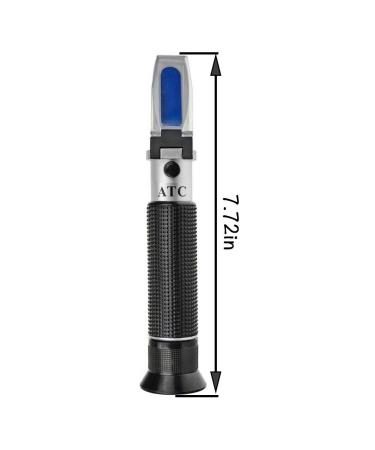 Premium Salinity Refractometer for Marine Reef Tank Testing - Dual Scale 0-100ppt & 1.000-1.070 S.G - Buy Online on GoSupps.com