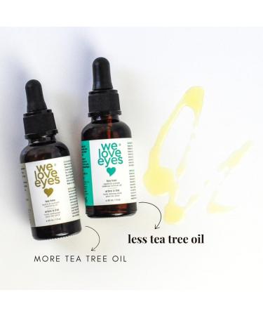 We Love Eyes Natural Eyelid Cleansing Oil - Tea Tree & Preservative-Free - 30ml Allergen Removal - Buy Online on GoSupps.com
