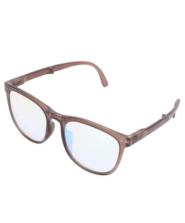 Color blind glasses foldable portable coffee frame color correction glasses durable red green green color blindness for men women indoor and outdoor areas