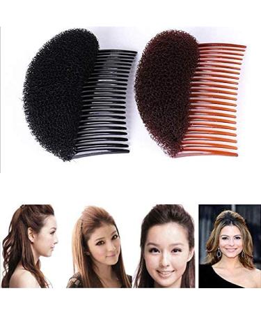 2PCS Sponge Hair Base Inserts - Brown Bun Maker & Braid Tool for DIY Hair Styling - Buy Online on GoSupps.com