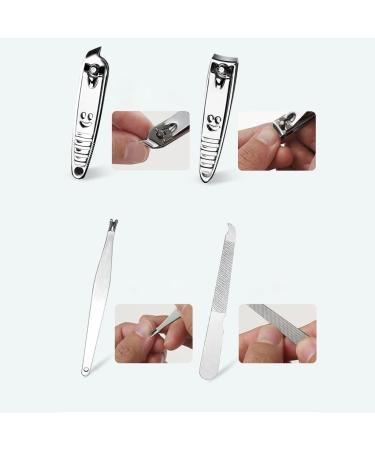 Nail Clippers Set Nail Care Set Nail Clipper Set Nail Care Set Grooming Set Home Applicable Travel Portable Nail Clippers 7-Piece Manicure Beauty Kit (Color : B) - Buy Online on GoSupps.com