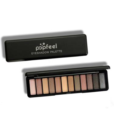 PLAFOPE 2pcs 12 Eyeshadow Pallet Eye Shadow Palettes Makeup Palette Eyeshadow Powder - Buy Online on GoSupps.com