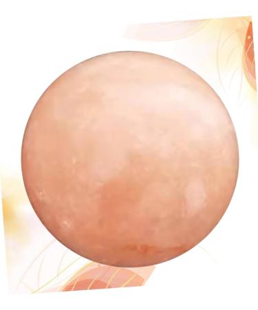 FRCOLOR Savonnette au Sel de L'himalaya Boule de Cristal Min raux Naturels pour Massage et Exfoliation Peau orange 1 unit (Lot de 1) - Buy Online on GoSupps.com