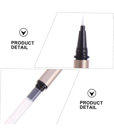 DRESSOOS 5pcs Eyeliner Empty Eyelash Empty Eyeliner Vials Tube Mini Gold Liquid Flash Stick Tube Plastic - Buy Online on GoSupps.com