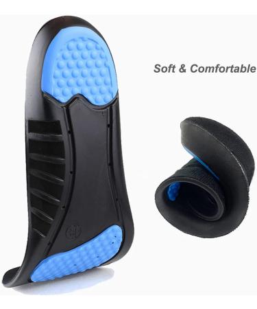 Memory Foam Insoles Shoes Inserts for Men Women Kids - M(Men's 6-9/ Women 7-11) - Buy Online on GoSupps.com