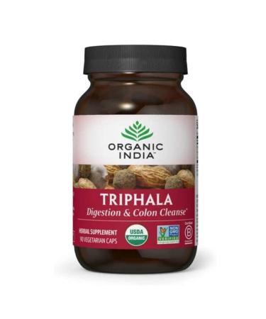 Organic India Triphala 90 Vegetarian Caps