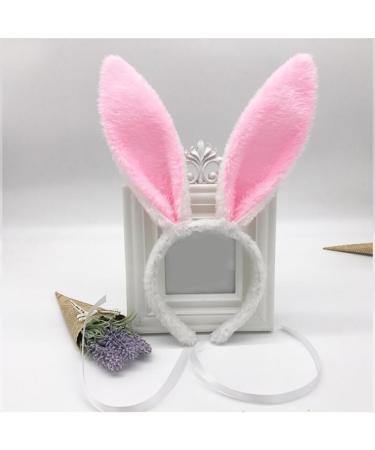 hgnxa Bendable Cute Ear Headband with Sequins for Costume Party Theme Photo Props for Girls Teens Headpiece Rose Red - Buy Online on GoSupps.com