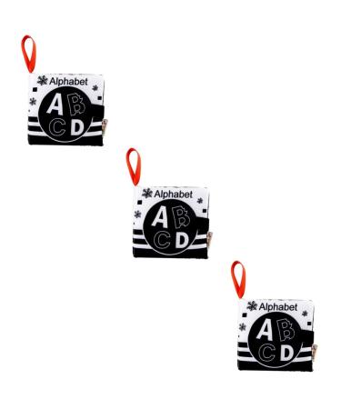 Abaodam 3st fabric book toy for children kidcraft game set baby books learning book babies first books fabric book of early education decorative number of birthday gift newborn