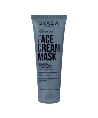 GYADA COSMETICS GYADA COSMETICS Purifying and Astringent Facial Mask exfoliating for treating impure and oily skin formula based on vegetable charcoal 75 ml