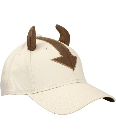 Avatar The Last Airbender Appa Character 3D Big Face Snapback Hat - White - Buy Online on GoSupps.com