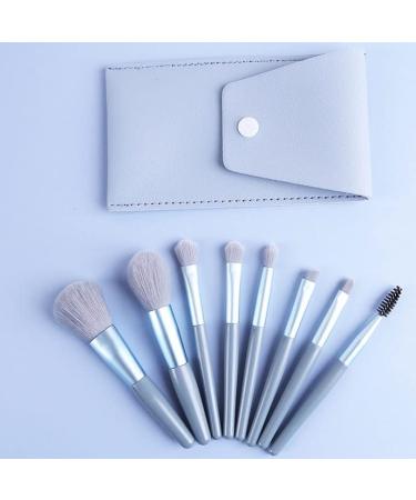 Shop 8-Piece Mini Makeup Brush Set - Portable Eye Shadow Tools for Flawless Application - Buy Online on GoSupps.com