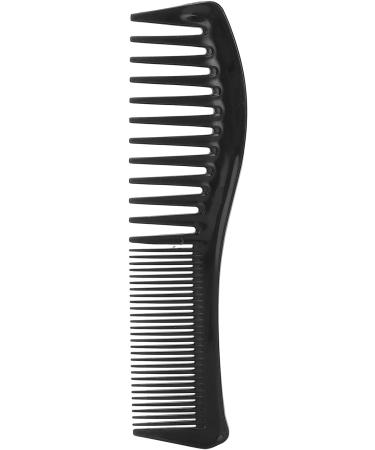 ZJchao Peigne Dents Larges Peigne Cheveux avec Dents de Double T te Grandes en Plastique pour un Usage Domestique et un Salon de Coiffure Professionnel (BLACK) Noir - Buy Online on GoSupps.com