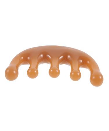 SESESFOUFU Massagekamm relaxation ridge hair care comb credible scalp massage head massage head massage scalp massage banger comb massage comb wide comb stencil 10x6.3cm as shown-1